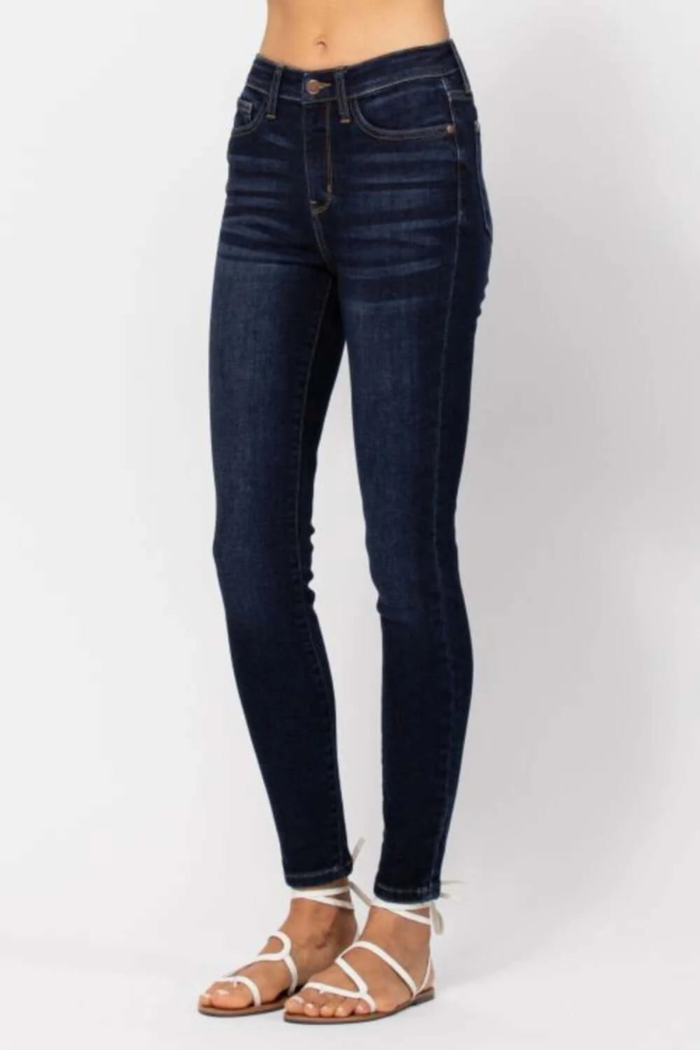 JUDY BLUE DARK BLUE SKINNY JEANS