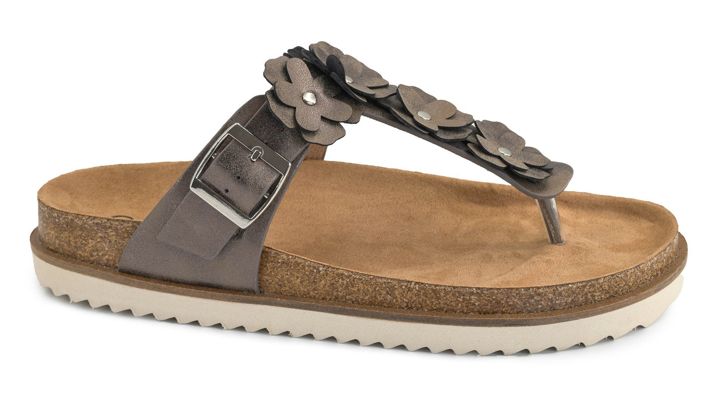 CORKYS BLESS HER HEART PEWTER METALLIC