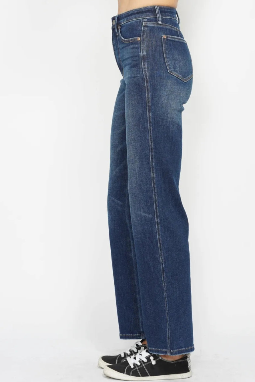 JUDY BLUE HW TUMMY CONTROL CLASSIC STRAIGHT LEG