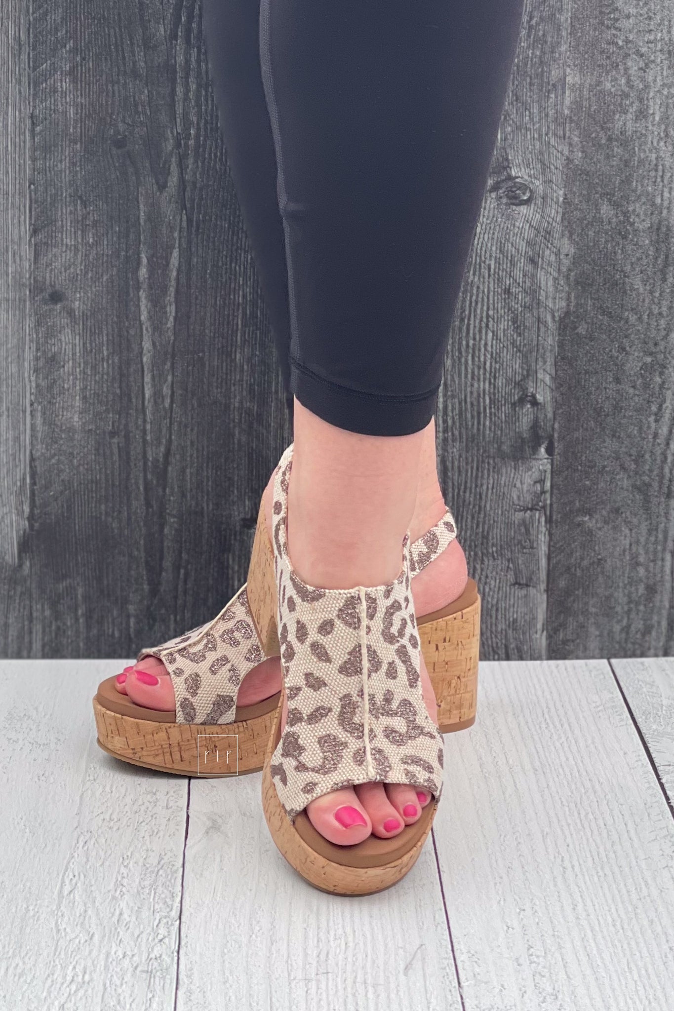 CORKYS TAN SPARKLE LEOPARD (Miss Carley)