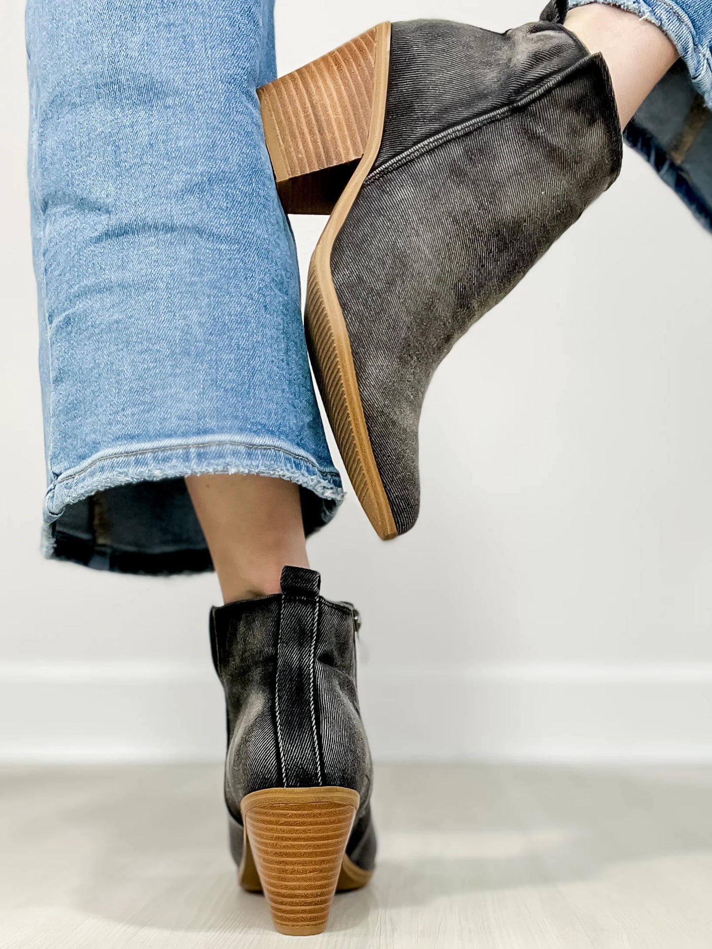 CORKYS DENIM GIMMIE SUGAR DENIM BOOTS
