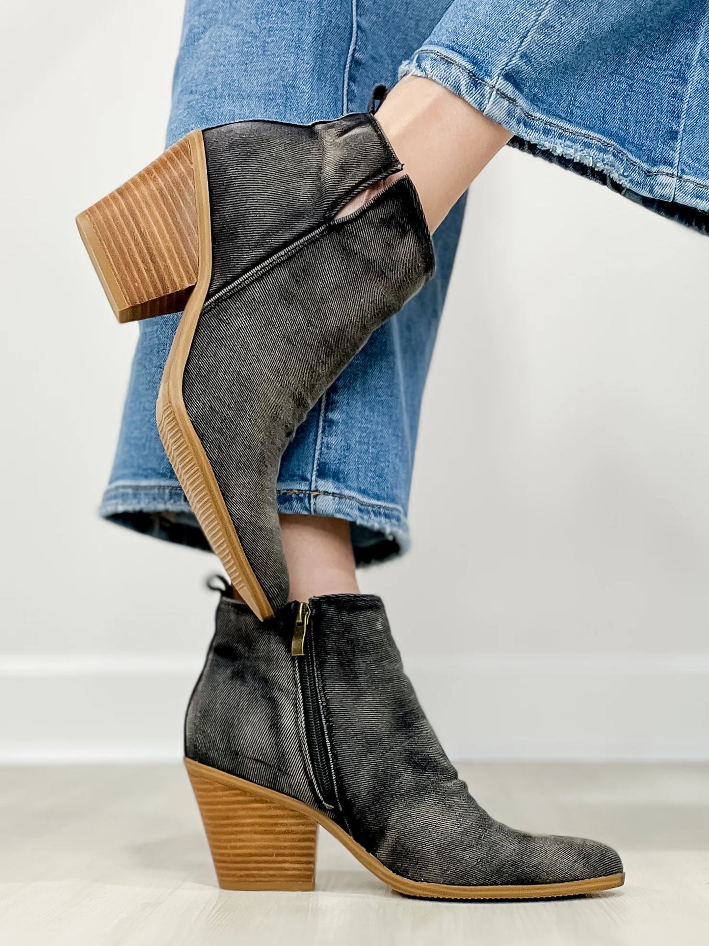 CORKYS DENIM GIMMIE SUGAR DENIM BOOTS