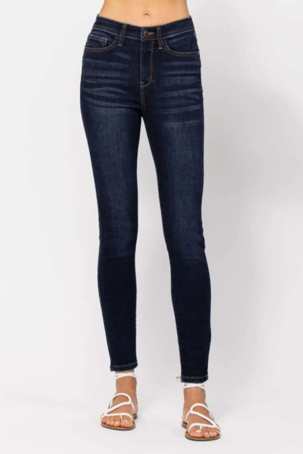 JUDY BLUE DARK BLUE SKINNY JEANS