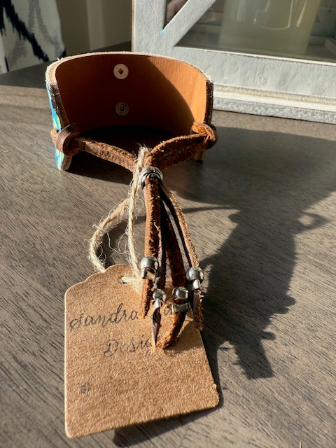 SANDRA LING CUSTOM LEATHER CUFF