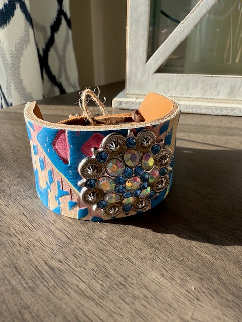 SANDRA LING CUSTOM LEATHER CUFF