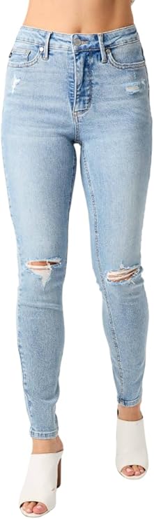 JUDY BLUE MR TUMMY CONTROL SKINNY JEANS
