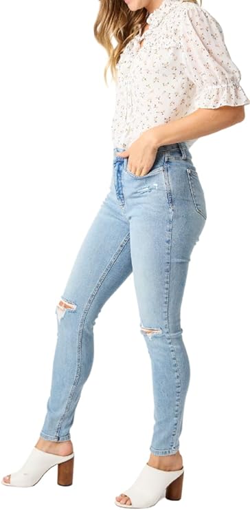 JUDY BLUE MR TUMMY CONTROL SKINNY JEANS