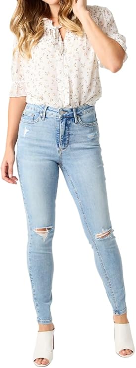 JUDY BLUE MR TUMMY CONTROL SKINNY JEANS