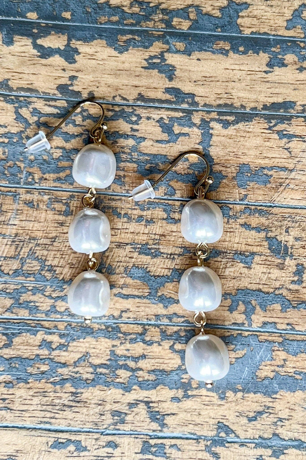 Josie Pearl Earring Gold