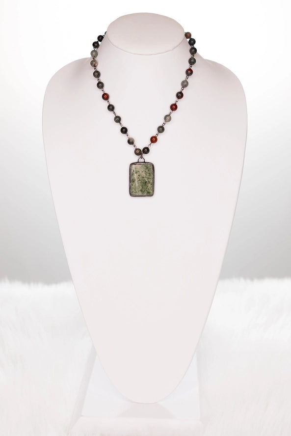 SUZANNE NECKLACE IN JASPER