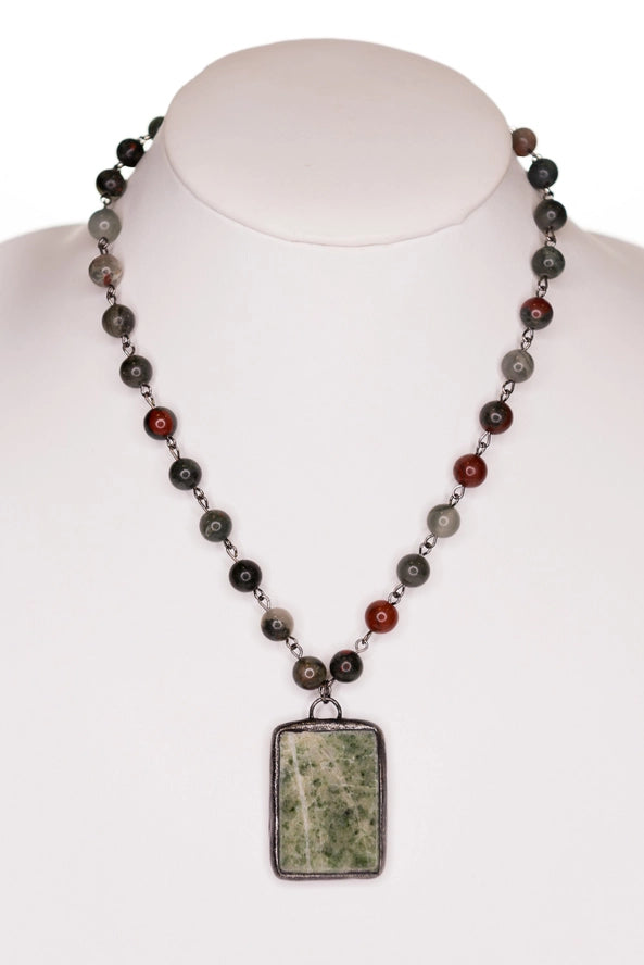SUZANNE NECKLACE IN JASPER