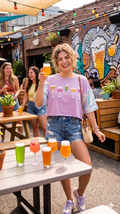 PEACH LOVE WINE SHIRT PURPLE OR BLUE