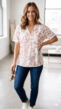 LEOPARD SHORT SLEEVE