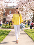CASUAL FLARE SLEEVE TOP