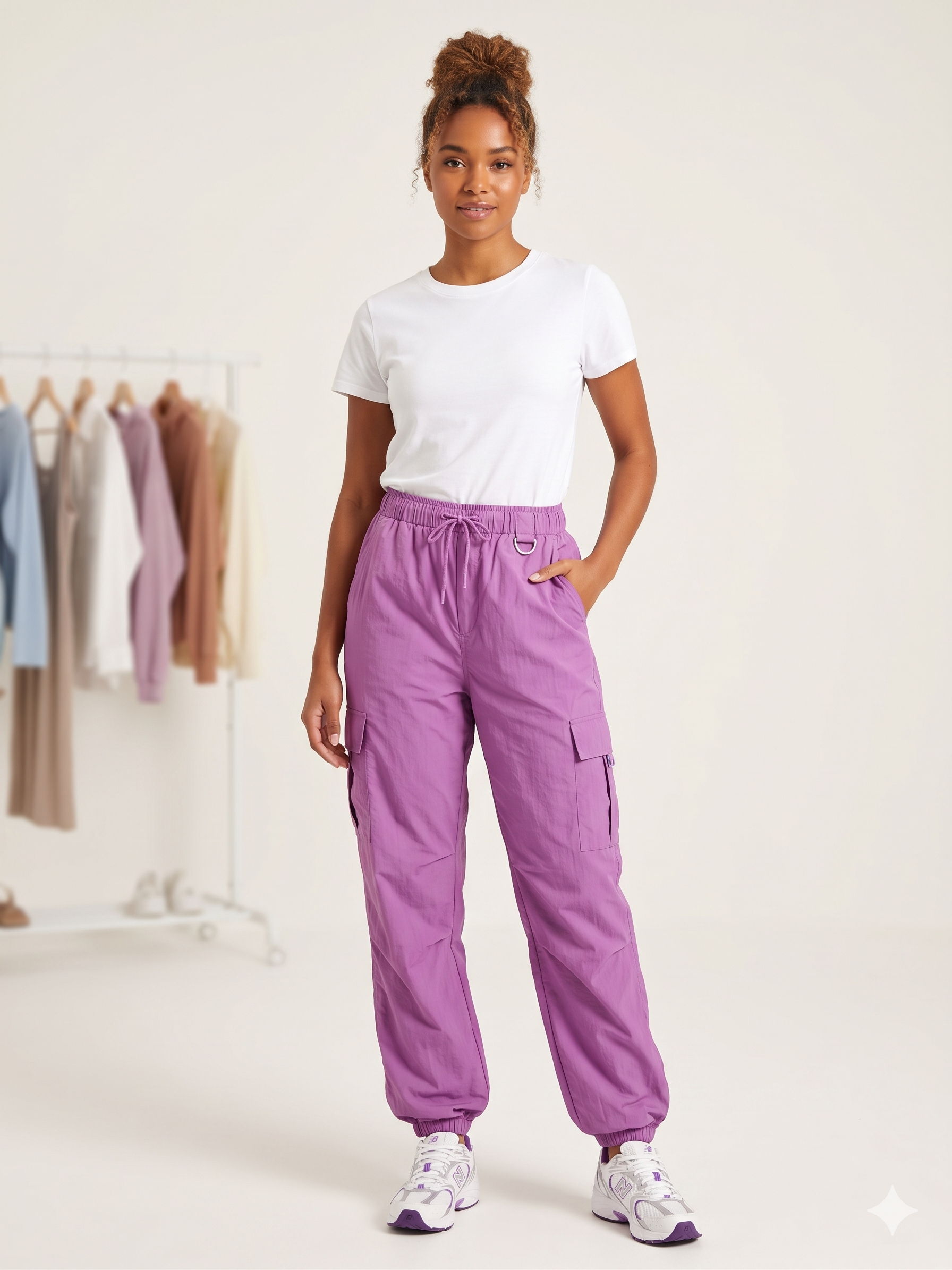 EASEL PARACHUTTE CARGO PANTS
