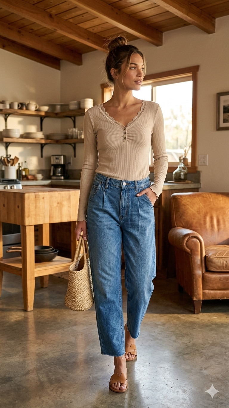 LONG SLEEVE LACE BLOUSE