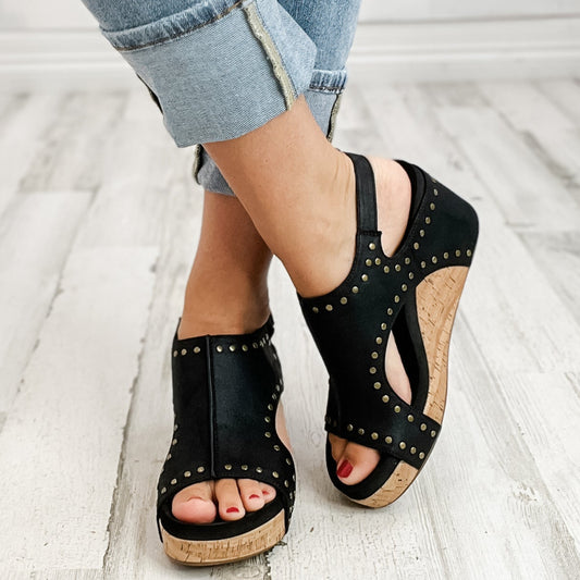 CORKYS CARLEY BLACK OIL STUDS (BLACK)