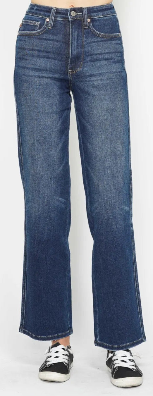JUDY BLUE HW TUMMY CONTROL CLASSIC STRAIGHT LEG