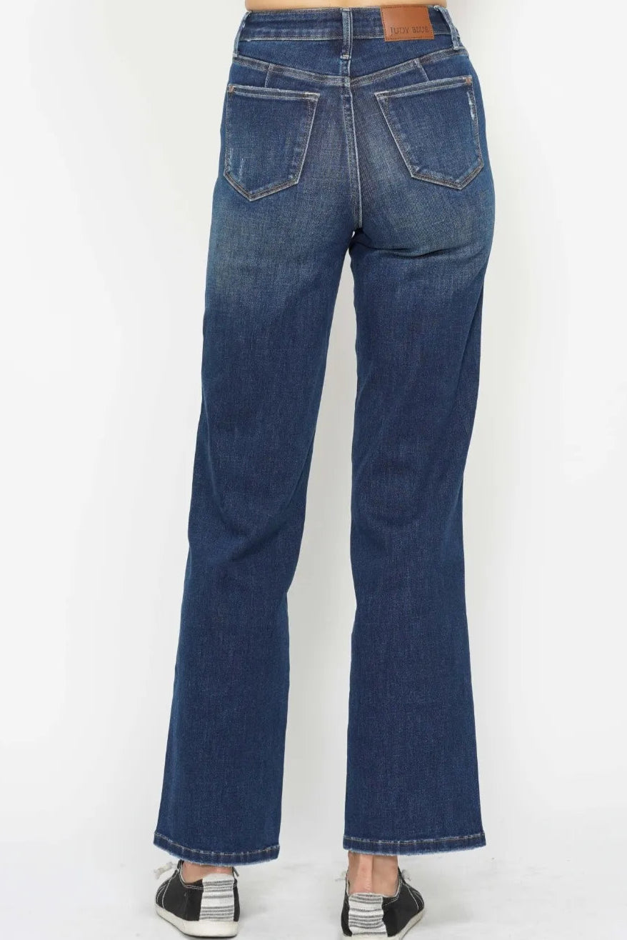 JUDY BLUE HW TUMMY CONTROL CLASSIC STRAIGHT LEG