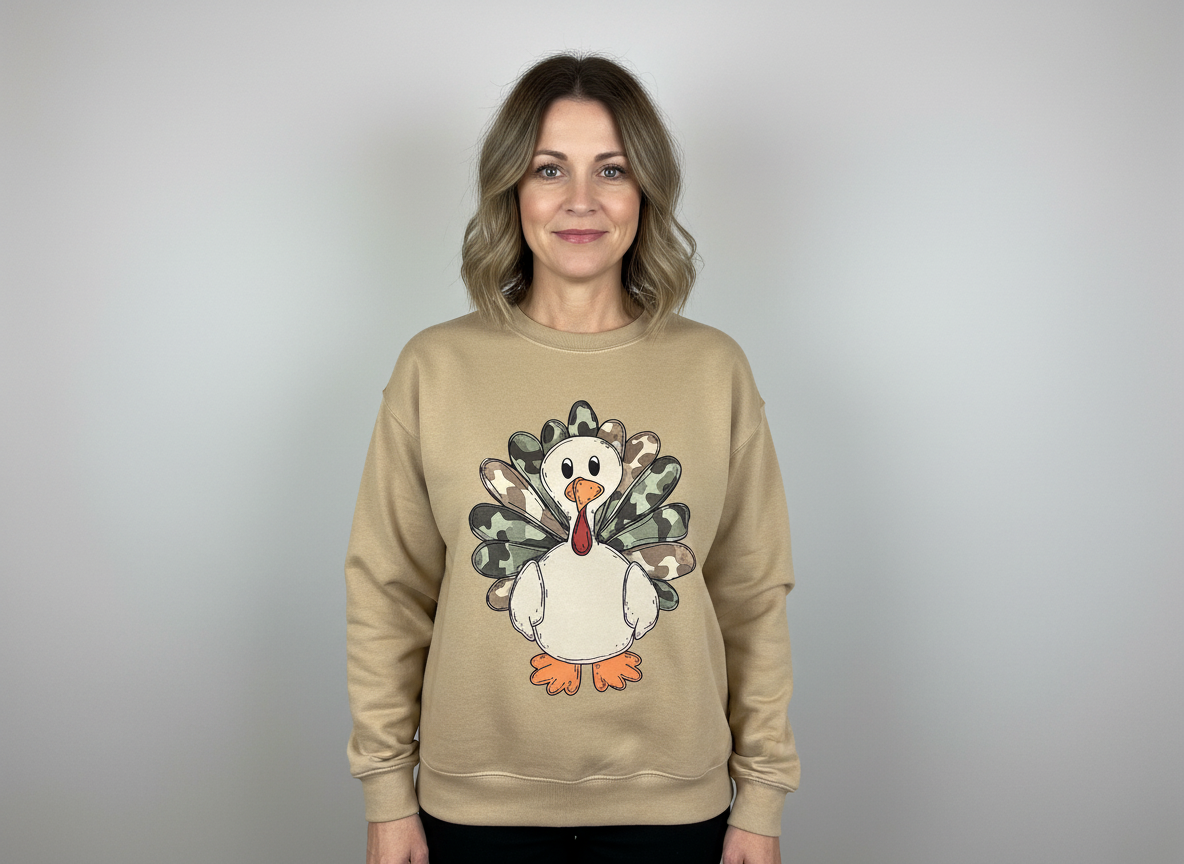 TURKEY CAMO SWEATSHIRT