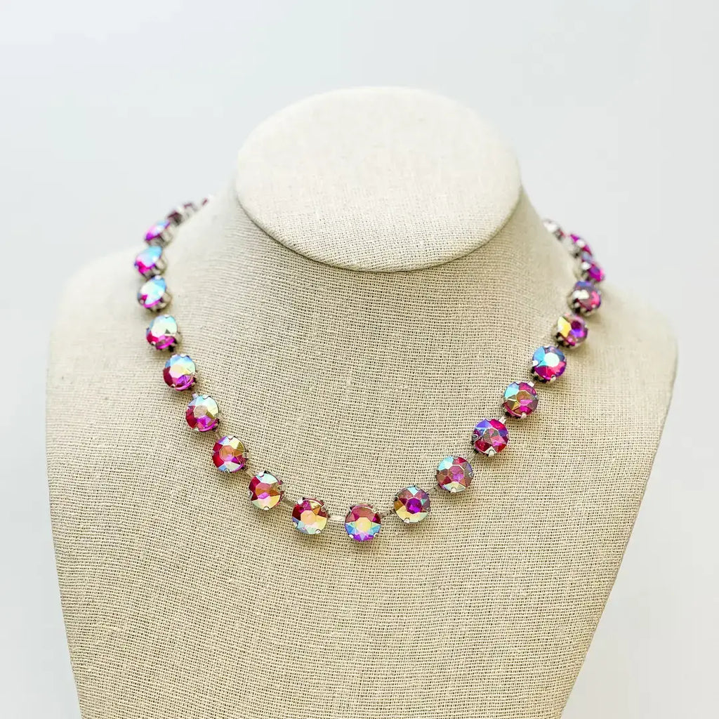 CHUNCKY GLASS STONE NECKLACES