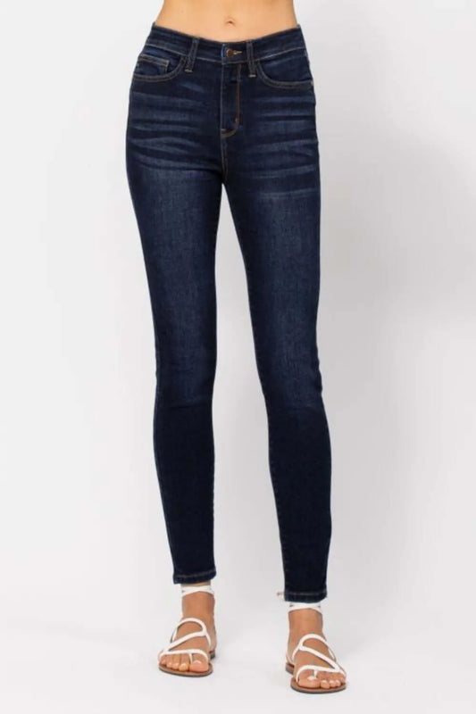 JUDY BLUE DARK BLUE SKINNY JEANS