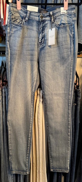 JUDY BLUE HIGH RISE SKINNY JEANS (NON DISTRESSED)