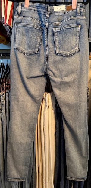 JUDY BLUE HIGH RISE SKINNY JEANS (NON DISTRESSED)